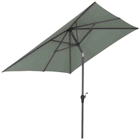 Siena Garden L87428 Mittelstockschirm Avio olive 250x200cm Siena Garden L87428 Mittelstockschirm Avio olive 250x200cm