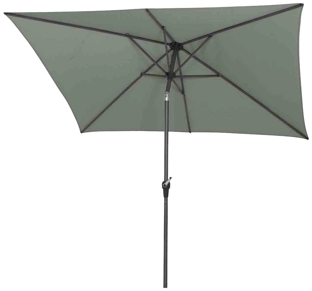 Siena Garden L87428 Mittelstockschirm Avio olive 250x200cm