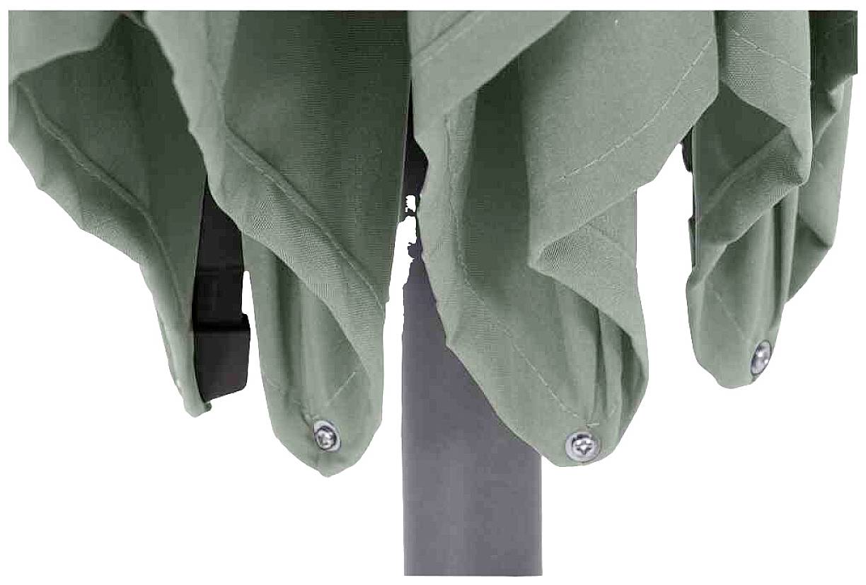 Siena Garden L87428 Mittelstockschirm Avio olive 250x200cm