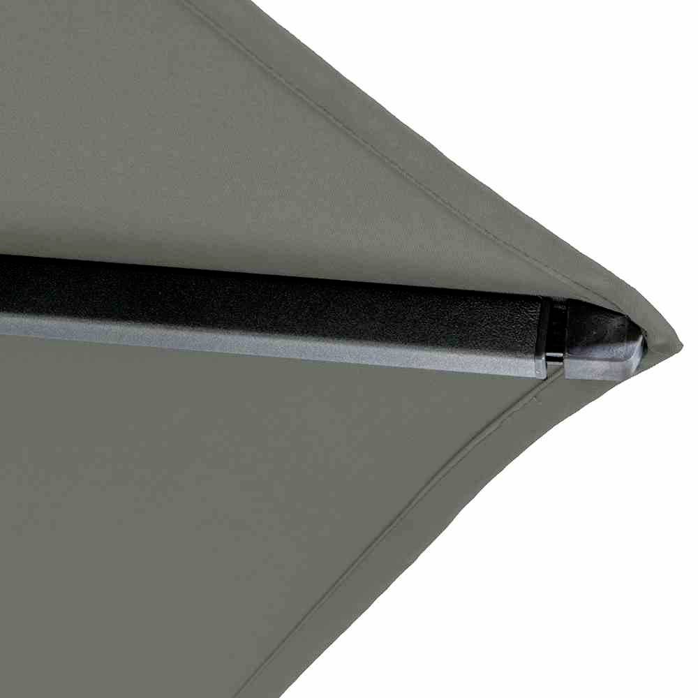 Siena Garden H49147 Mittelstockschirm Avio olive 250x250cm