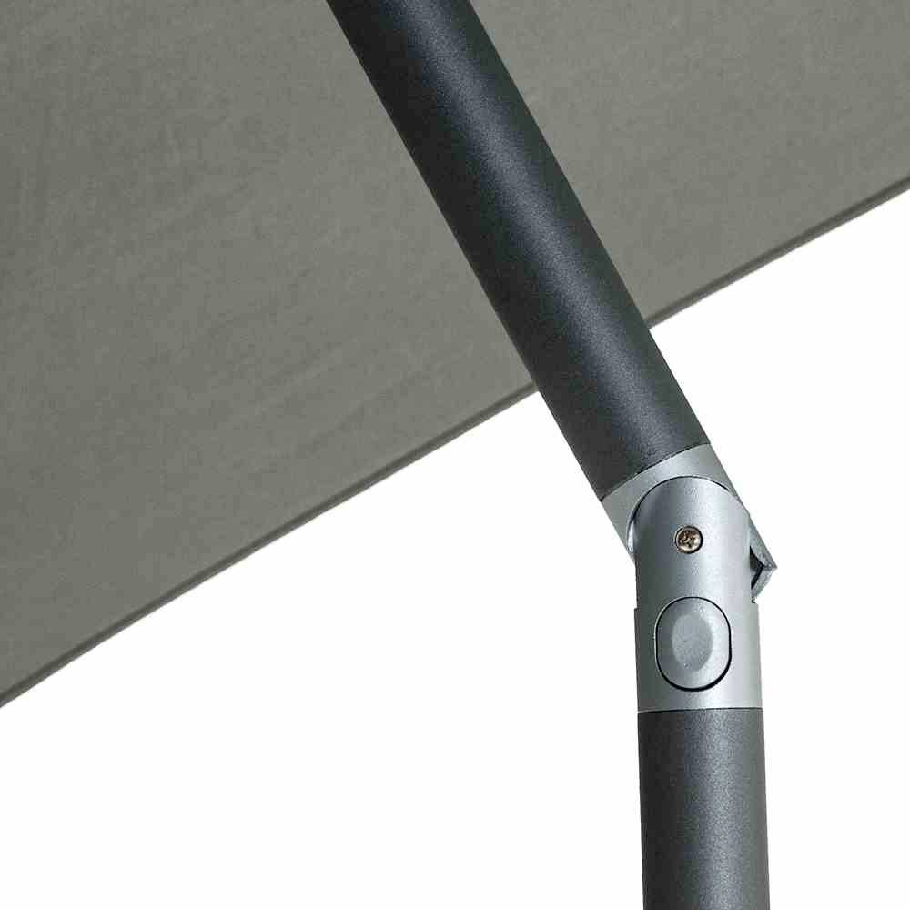 Siena Garden H49147 Mittelstockschirm Avio olive 250x250cm