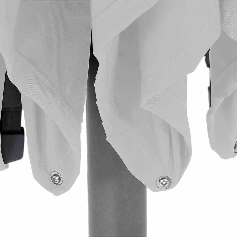 Siena Garden H96889 Mittelstockschirm Avio stone 250x250cm