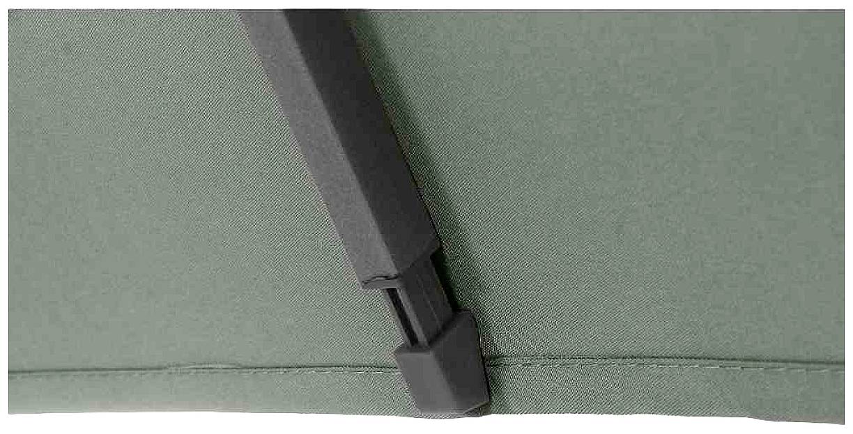 Siena Garden J31217 Mittelstockschirm Avio olive 300x200cm