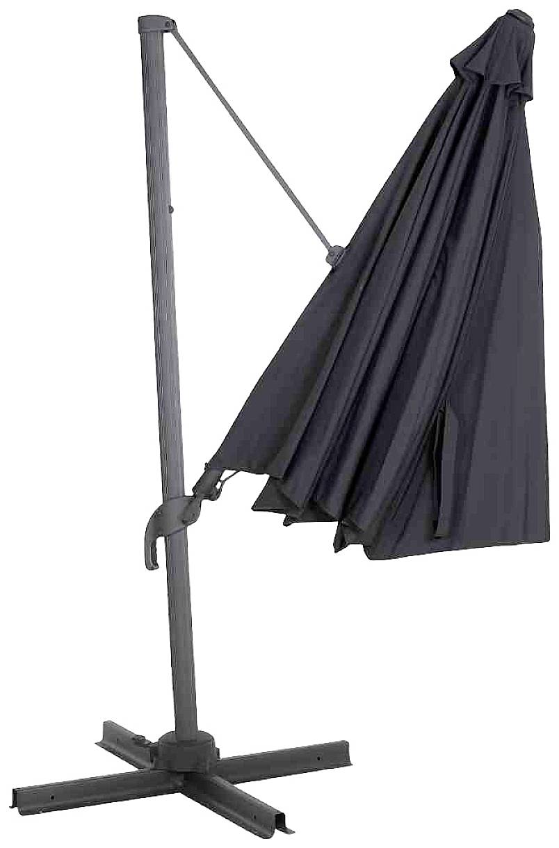Siena Garden J05246 Ampelschirm California N+ anthrazit Ø 350cm