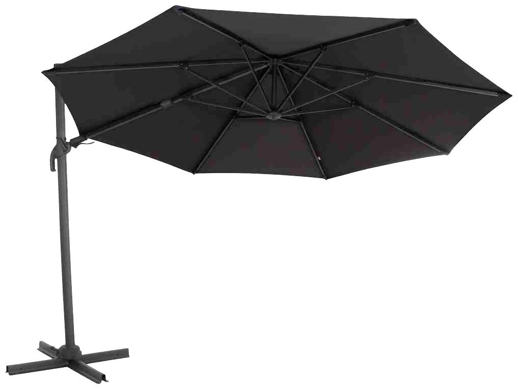 Siena Garden J05246 Ampelschirm California N+ anthrazit Ø 350cm