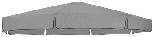 Sungarden 40002001 Ersatzbezug für Easy Sun grau-meliert Ø 350cm