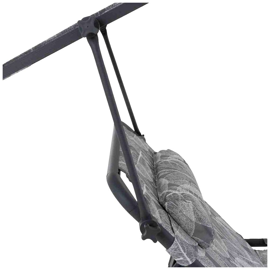 Siena Garden M51748 Campingliege RPET mit Dach, Aluminium