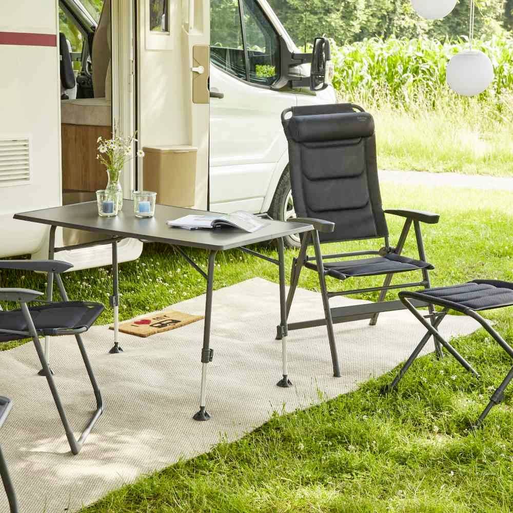 Siena Garden M31070 Campingsessel + Premium anth. Alu / 2D Mesh