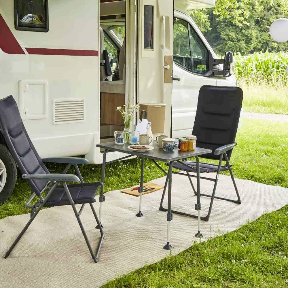 Siena Garden M31076 Campingsessel Premium ant Alu / AirMesh