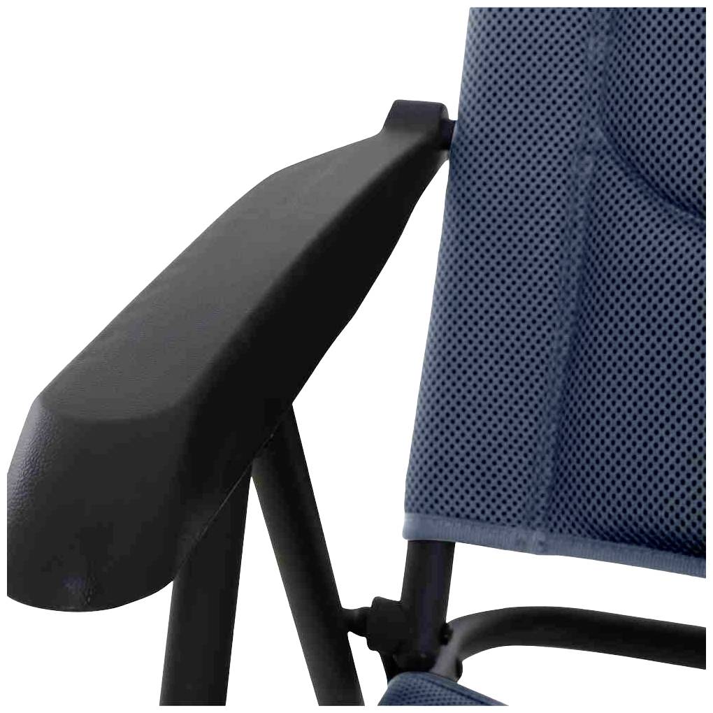 Siena Garden M31077 Campingsessel Premium bl. Alu / 2D Mesh