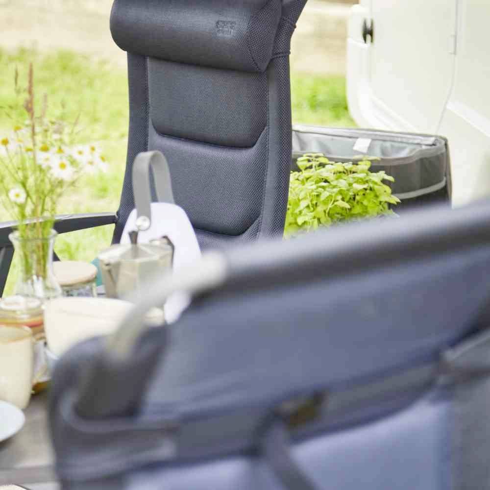Siena Garden M31071 Campingsessel + Premium bl. Alu, 2D Mesh