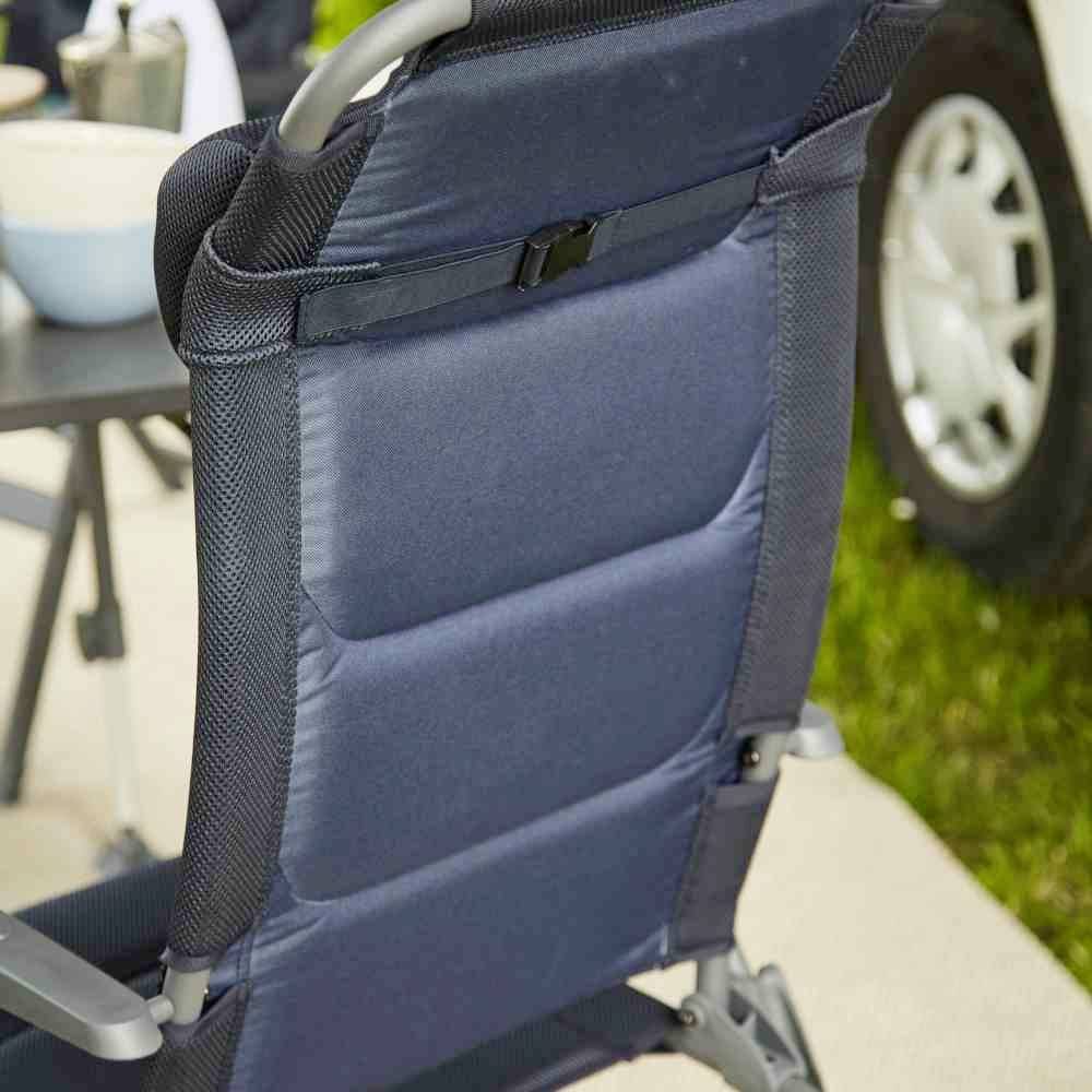 Siena Garden M31071 Campingsessel + Premium bl. Alu, 2D Mesh