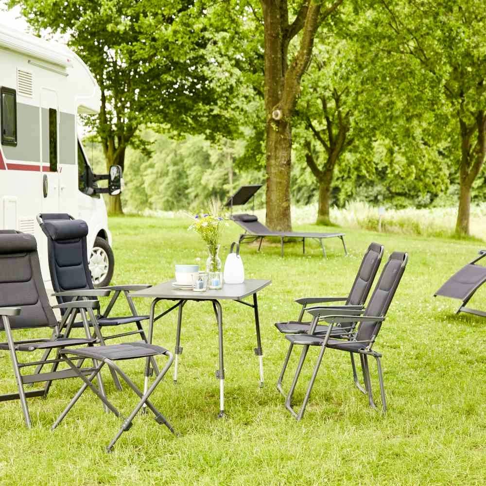 Siena Garden M31071 Campingsessel + Premium bl. Alu, 2D Mesh
