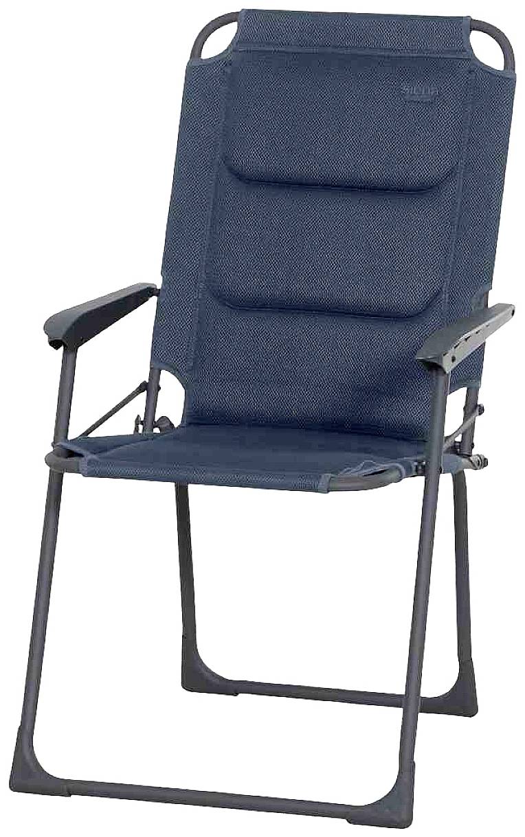 Siena Garden M31085 Campingstuhl Premium bl. Alu / 2D Mesh