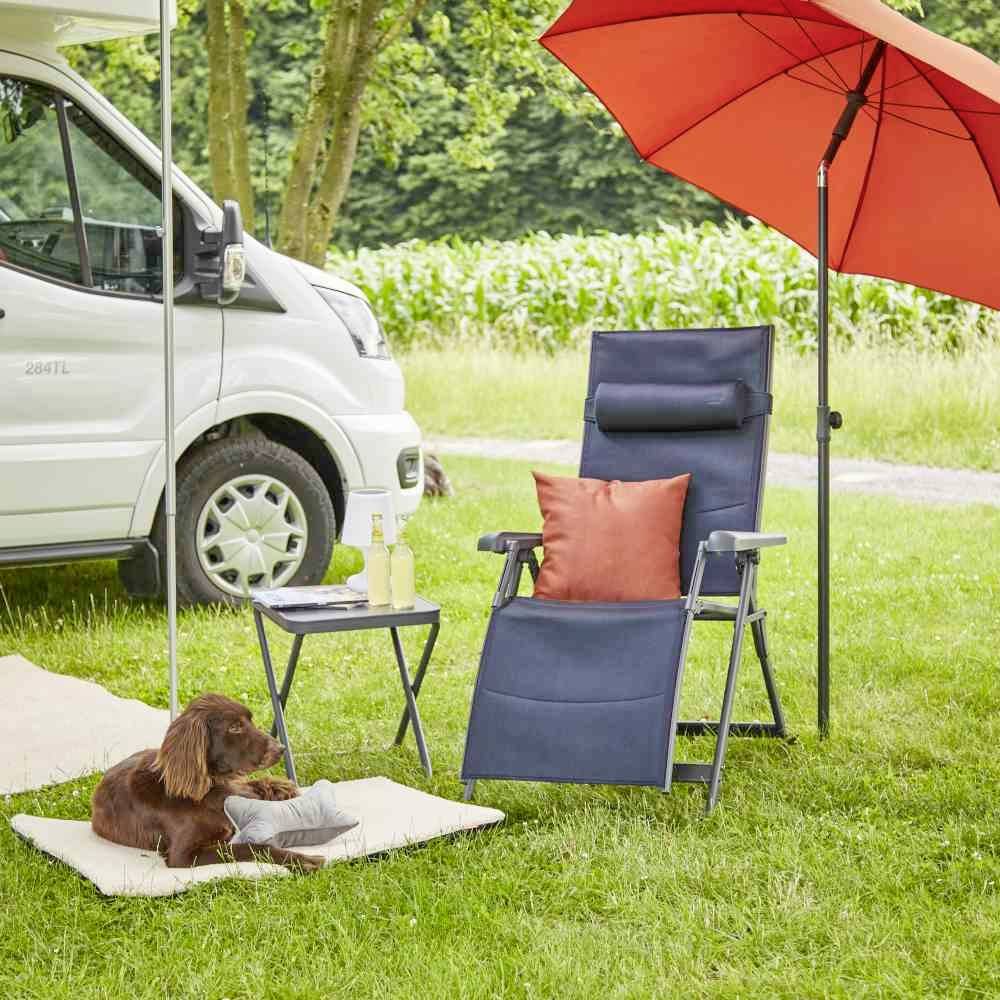 Siena Garden M31058 Camping Relax Premium bl. Alu, 2D Mesh