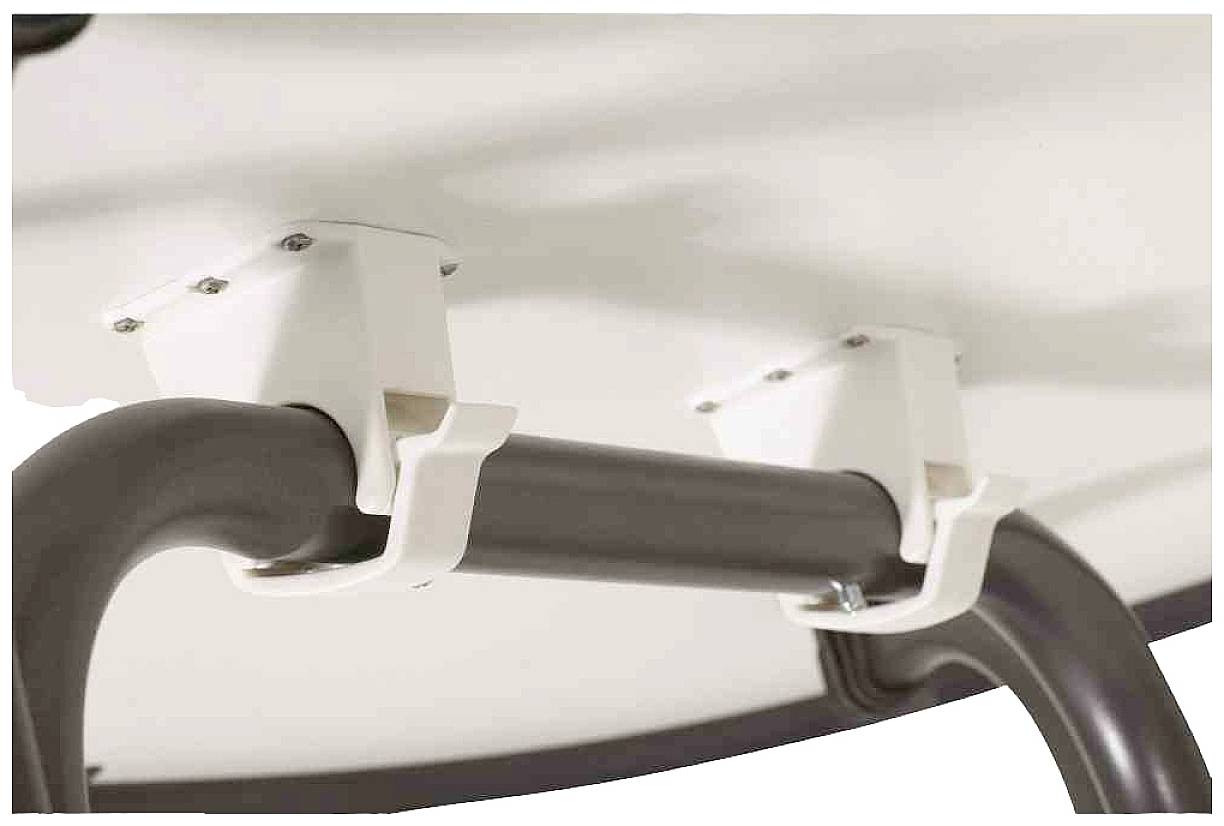 Sieger 252/G Boulevard-Klapptisch Mecalit 140x90x72 cm, eisengrau