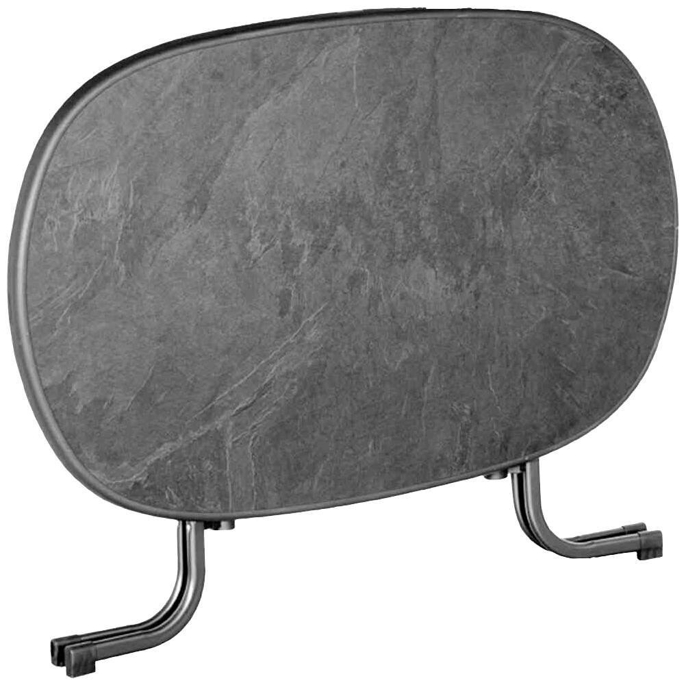Sieger 252/G Boulevard-Klapptisch Mecalit 140x90x72 cm, eisengrau