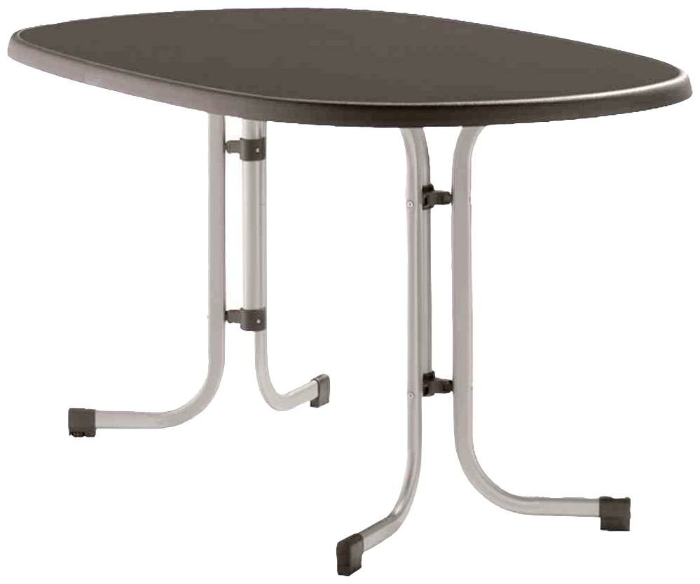 Sieger 252/A Boulevard-Klapptisch Mecalit 140x90x72 cm, graphit