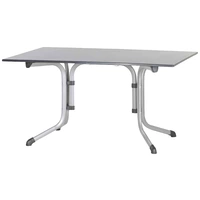 Sieger 3170-50 Bouelvard-Klapptisch vivodur 140x90 cm, graphit/Schieferoptik anthrazit Sieger 3170-50 Bouelvard-Klapptisch vivodur 140x90 cm, graphit/Schieferoptik anthrazit