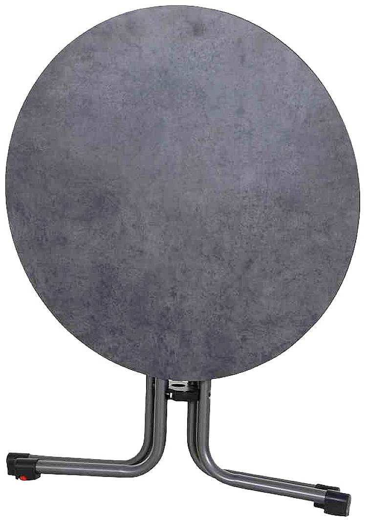 Siena Garden 01903559 Klapptisch Sola Ø 80 cm, anthrazit
