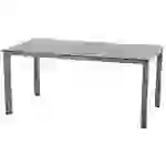 Siena Garden 01122559 Sola Dining Tisch 160x90 cm, anthrazit Gestell Aluminium anthrazit, Tischplatte HPL dark stone Siena Garden 01122559 Sola Dining Tisch 160x90 cm, anthrazit Gestell Aluminium anthrazit, Tischplatte HPL dark stone