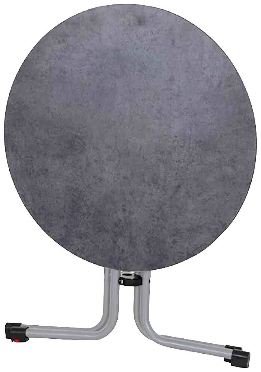 Siena Garden 01903560 Klapptisch Sola Ø 80 cm, silber