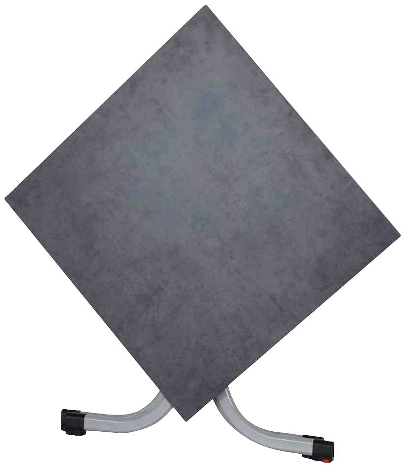Siena Garden 01910560 Klapptisch Sola 80x80 cm, silber