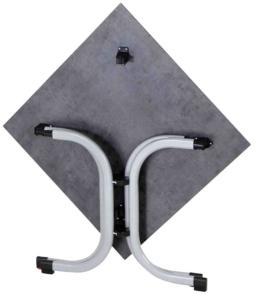 Siena Garden 01910560 Klapptisch Sola 80x80 cm, silber