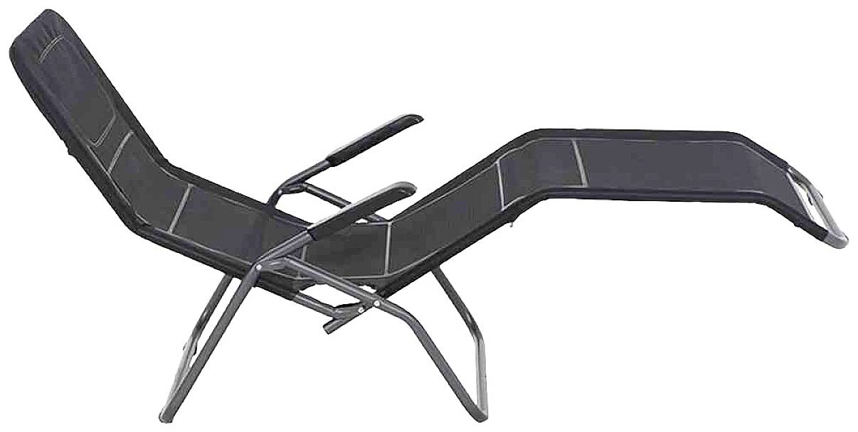 Siena Garden 02612303G Kippliege Anco anthrazit/schwarz