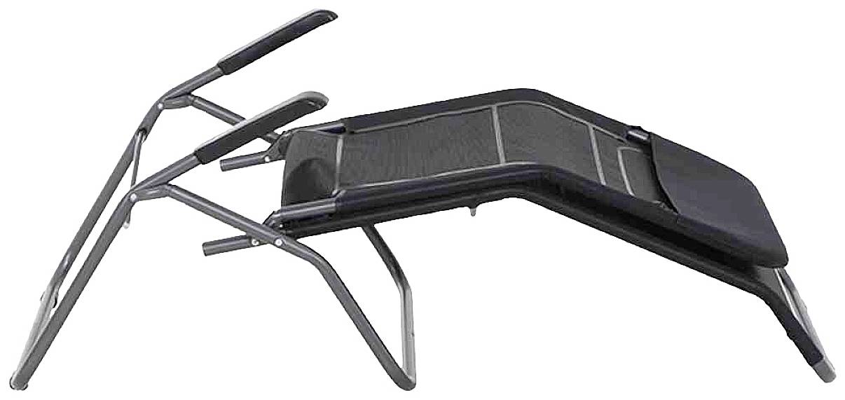 Siena Garden 02612303G Kippliege Anco anthrazit/schwarz