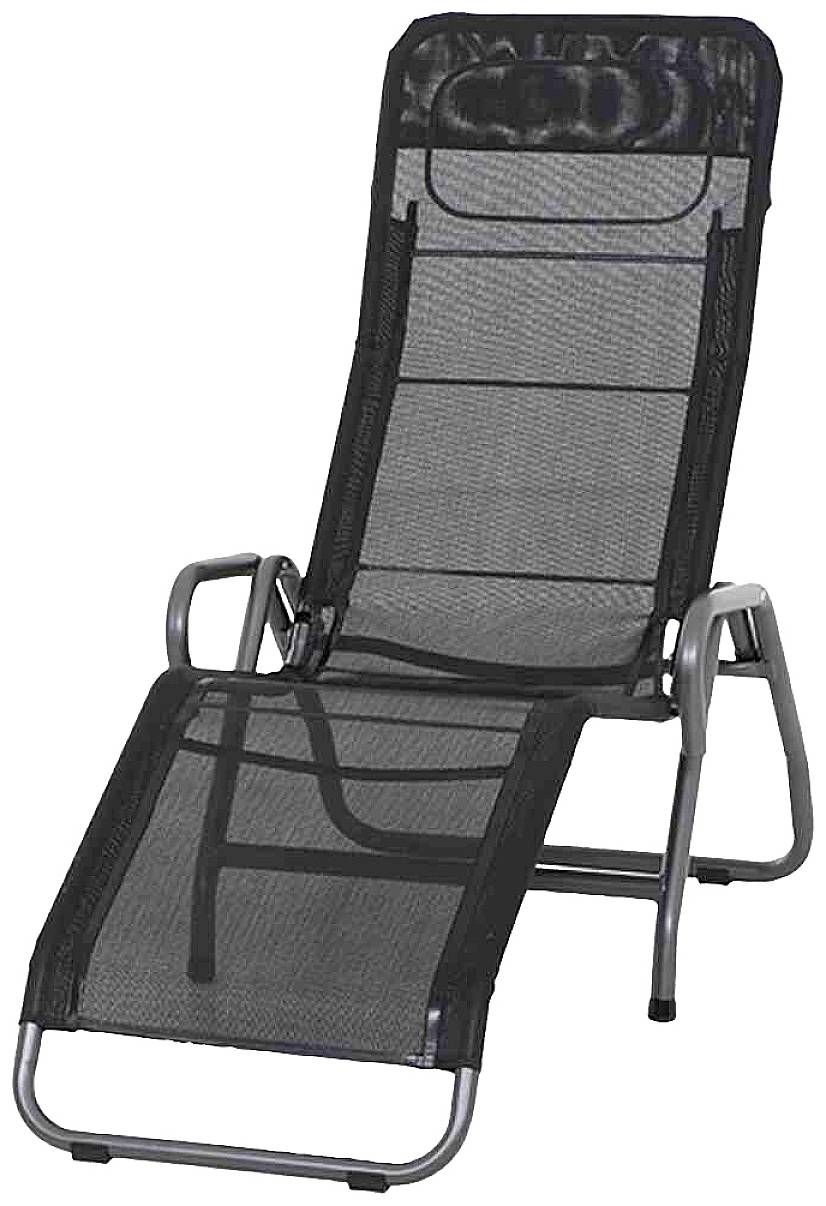 Siena Garden 02613303 Kippliege Bito anthrazit/schwarz