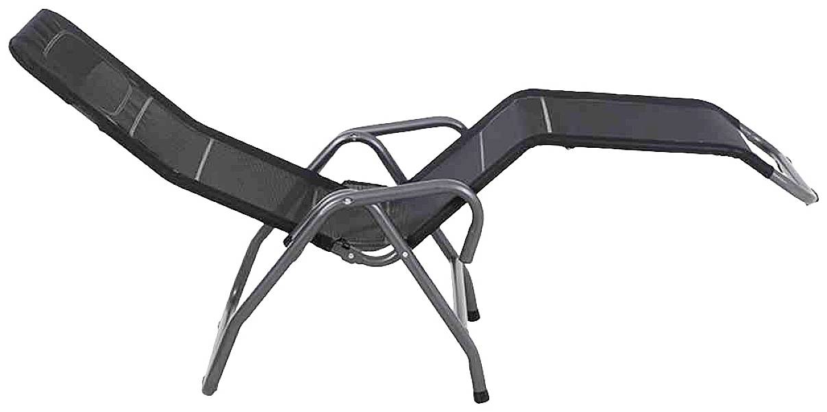 Siena Garden 02613303 Kippliege Bito anthrazit/schwarz