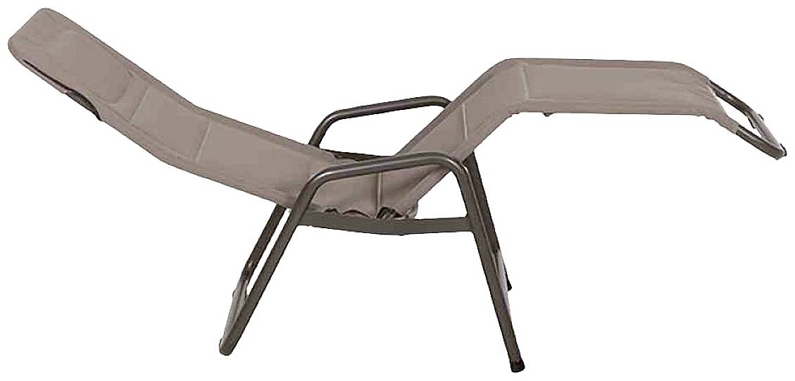 Siena Garden 02604309G Kippliege Fano anthrazit/taupe