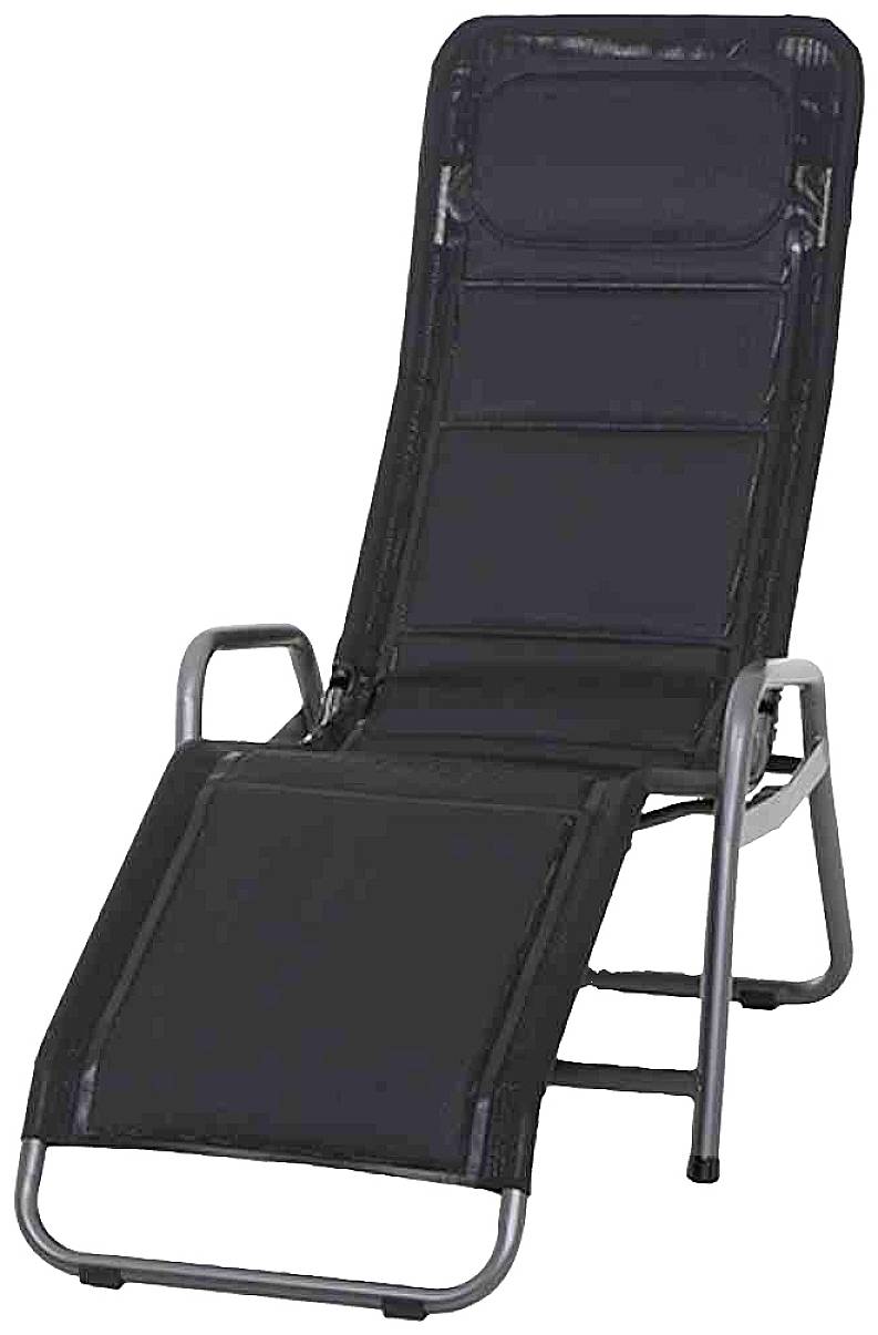 Siena Garden 02604303G Kippliege Fano anthrazit/schwarz