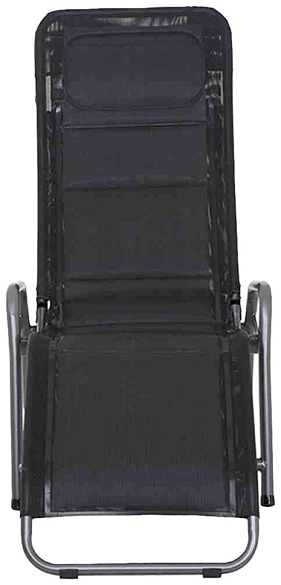 Siena Garden 02604303G Kippliege Fano anthrazit/schwarz