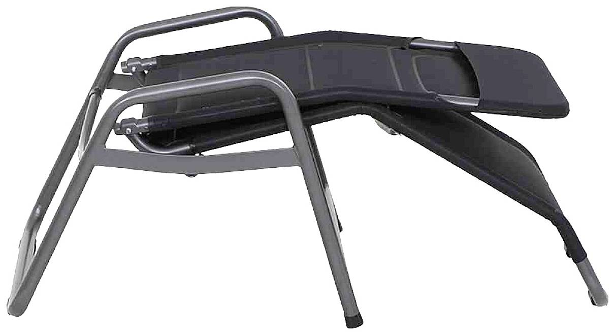 Siena Garden 02604303G Kippliege Fano anthrazit/schwarz