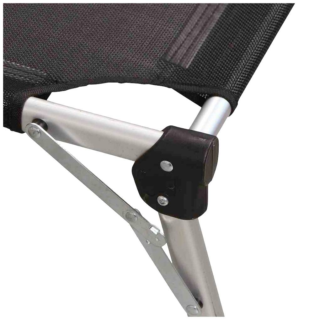 Siena Garden 357891 Klappliege Sole schwarz