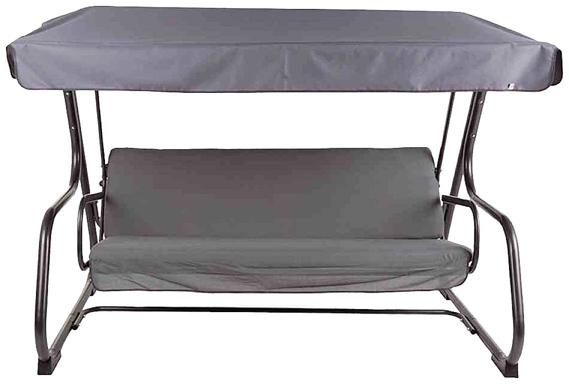 480540 Schaukel Parma anthrazit/grau mit Bettfunktion