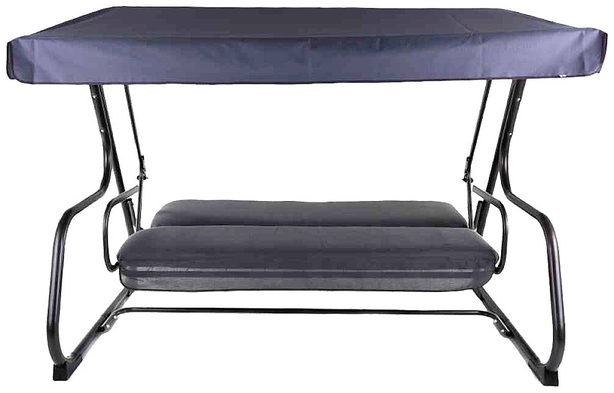 480540 Schaukel Parma anthrazit/grau mit Bettfunktion