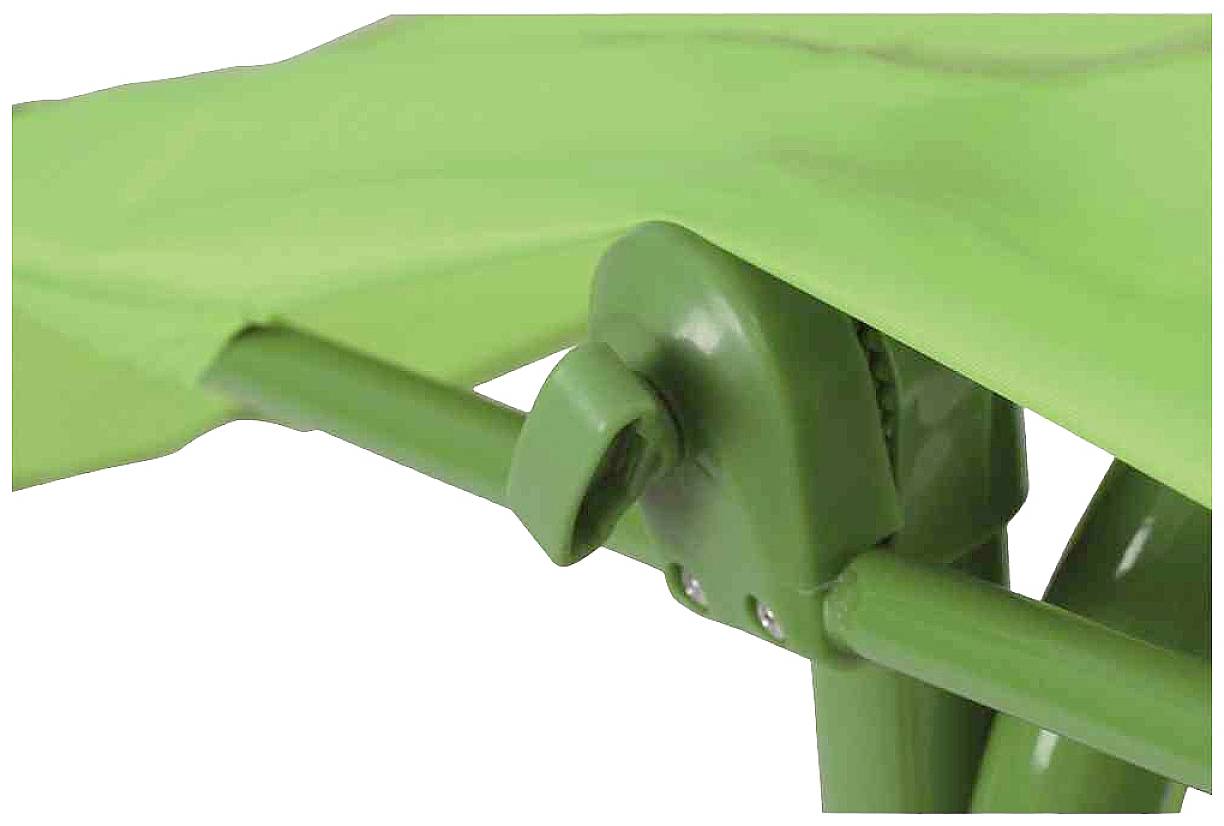 Siena Garden 672608 Froggy Kinderschaukel Gestell Stahl grün, Fläche 100% Polyester grün, 75x115x118cm