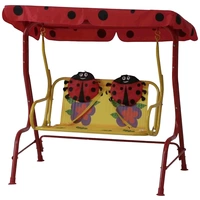 Siena Garden 672612 Marie Kinderschaukel Gestell Stahl rot, Fläche 100% Polyester rot, 75x115x118cm Siena Garden 672612 Marie Kinderschaukel Gestell Stahl rot, Fläche 100% Polyester rot, 75x115x118cm