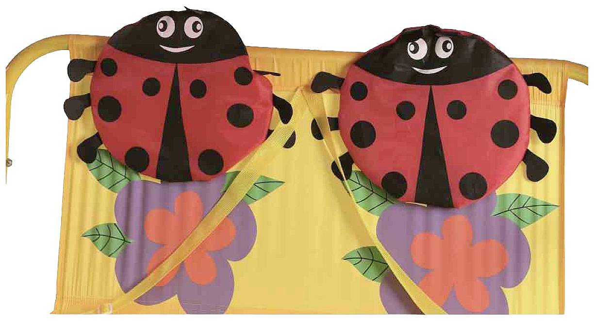 Siena Garden 672612 Marie Kinderschaukel Gestell Stahl rot, Fläche 100% Polyester rot, 75x115x118cm