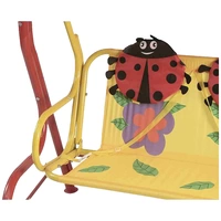 Siena Garden 672612 Marie Kinderschaukel Gestell Stahl rot, Fläche 100% Polyester rot, 75x115x118cm Siena Garden 672612 Marie Kinderschaukel Gestell Stahl rot, Fläche 100% Polyester rot, 75x115x118cm