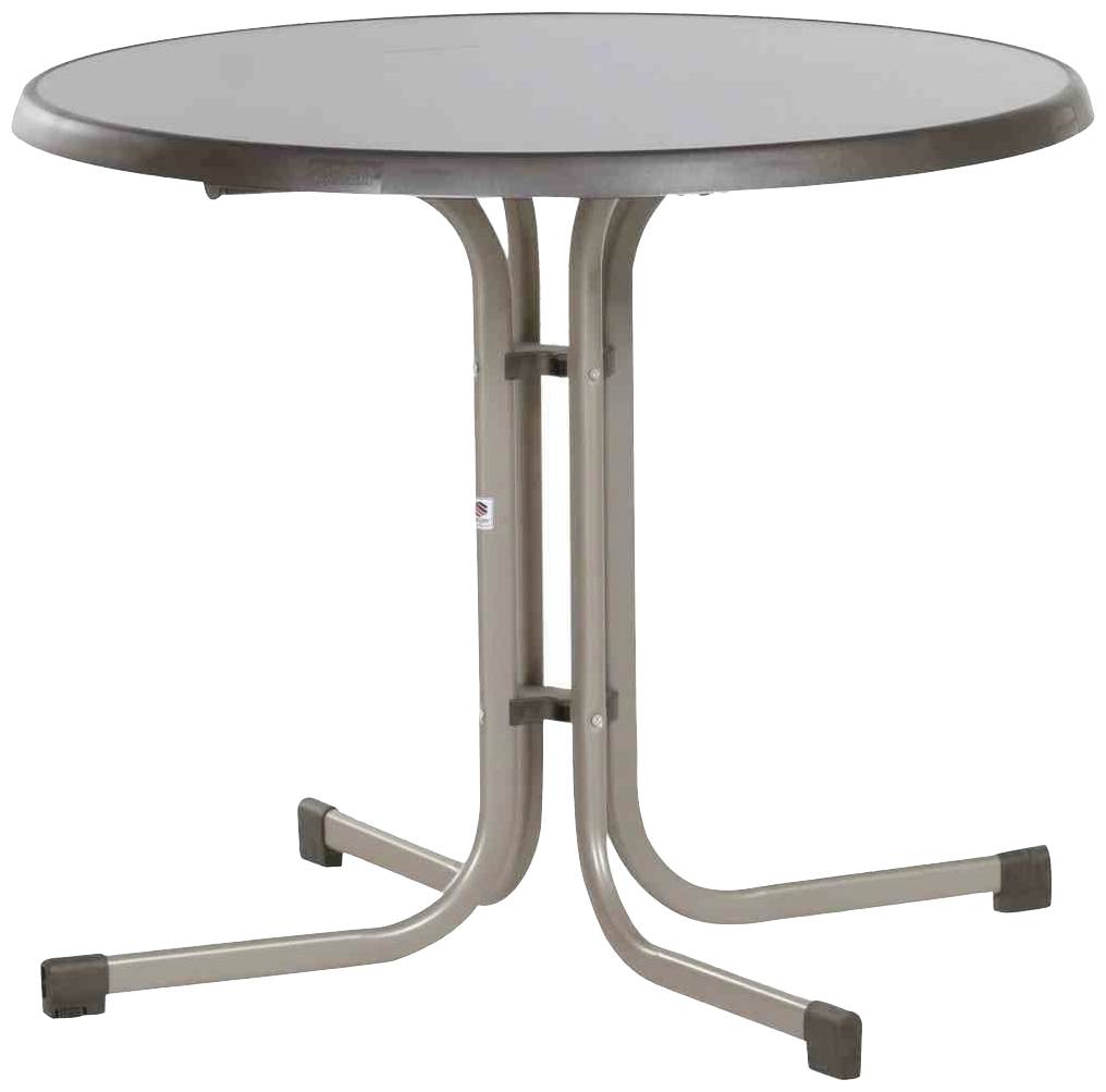 Sieger 209/C-M Boulevard-Klapptisch Ø 86 cm, champagner