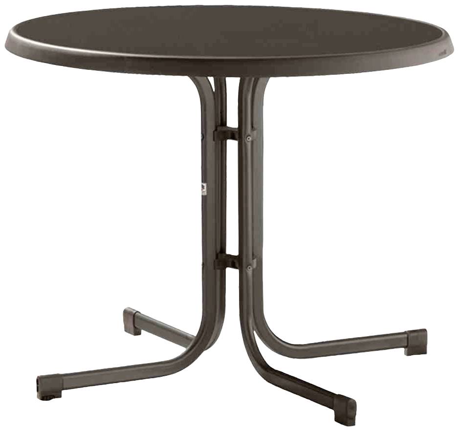 Sieger 209/G Boulevard-Klapptisch Ø 86 cm, eisengrau