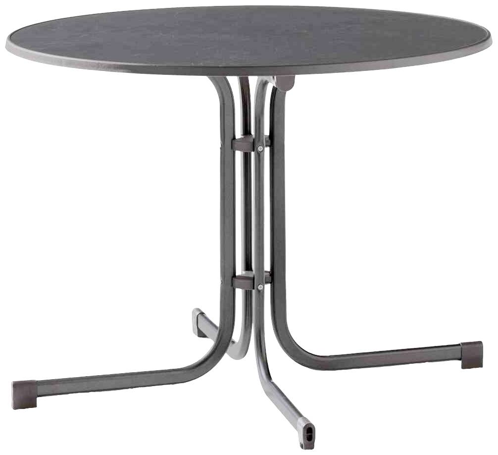 Sieger 236/G Boulevard-Klapptisch Ø 100 cm, eisengrau