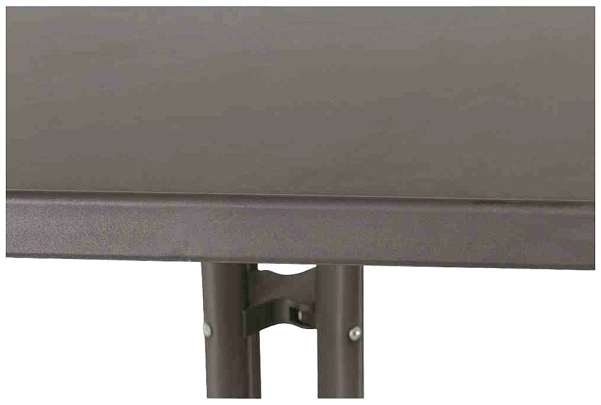 Sieger 231/G Boulevard-Klapptisch 70x70 cm, eisengrau/anthrazit