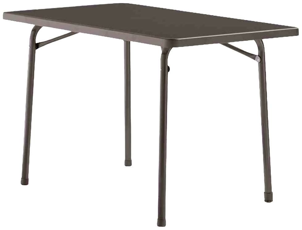 Sieger 220/G Klapptisch Ü-Bügel 115x70 cm, eisengrau