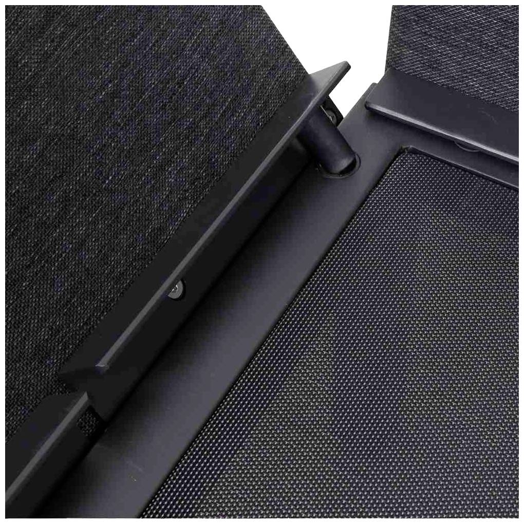 Siena Garden M29399 Cosmo Lounge Set, 3 tlg. Alu, matt-anthrazit, inkl. Kissen