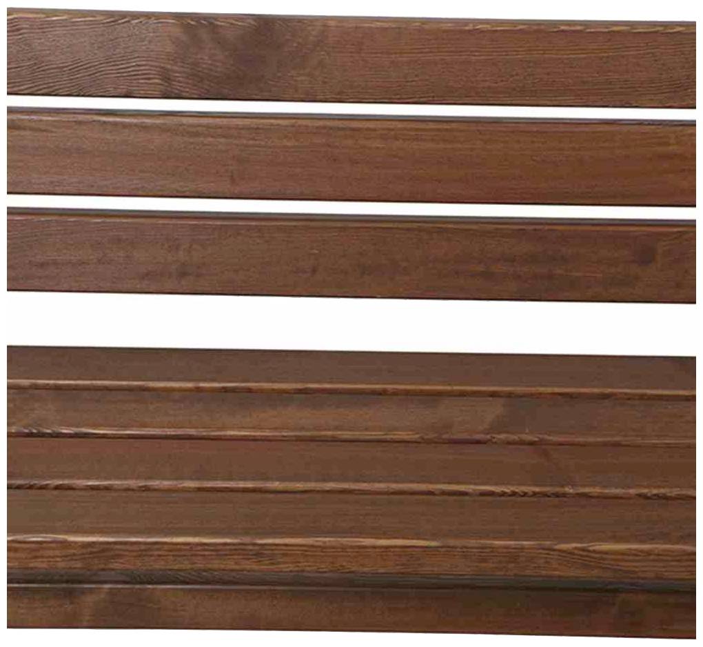 165191 Tessin Bank, 150 cm, braun Kiefernholz